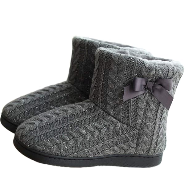 Varme tøfler dame Homeboots 39-40 C Grå