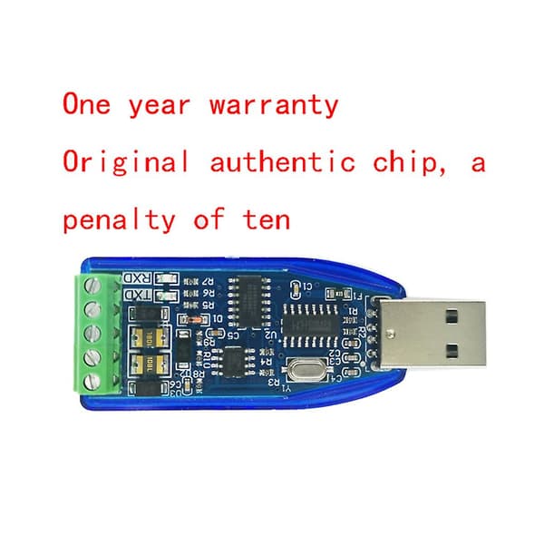 USB til RS485 kommunikasjonsmodul lang avstand for multisystem USB til RS485