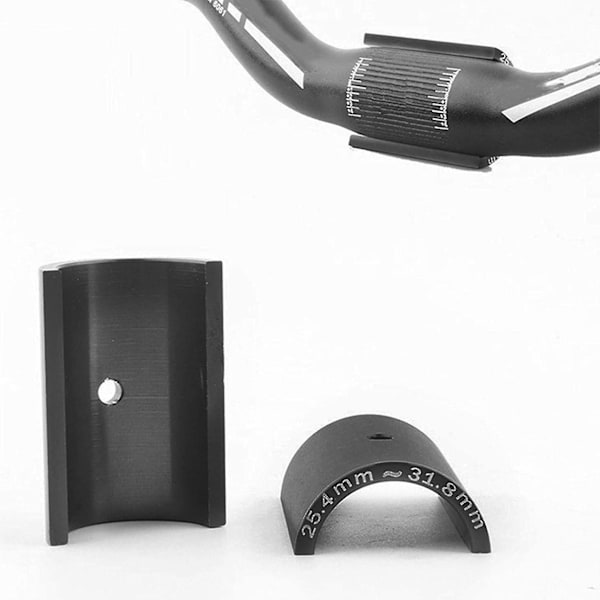 2x Sykkelstyre Bar Shim Spacer Stem Reduser Størrelse Reduserende Bushing Sleeve 25.4mm Til 31.8mm Bar Bo
