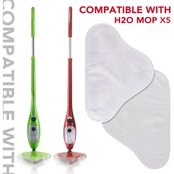 H2o H20Mop X5 Damprenser Dampmoppklut 10-pakning
