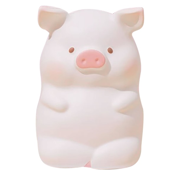 Squeeze Pig Leksak Pu Plast Stress Relief Dekompression Dock Dekoration För Barn Vuxna