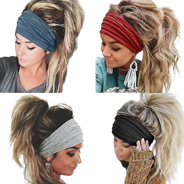 6-pack Spandex Dreadlocks Tubes Unisex Stretch Dreadlocks Band Öppen Ände Elastiskt Hårskydd