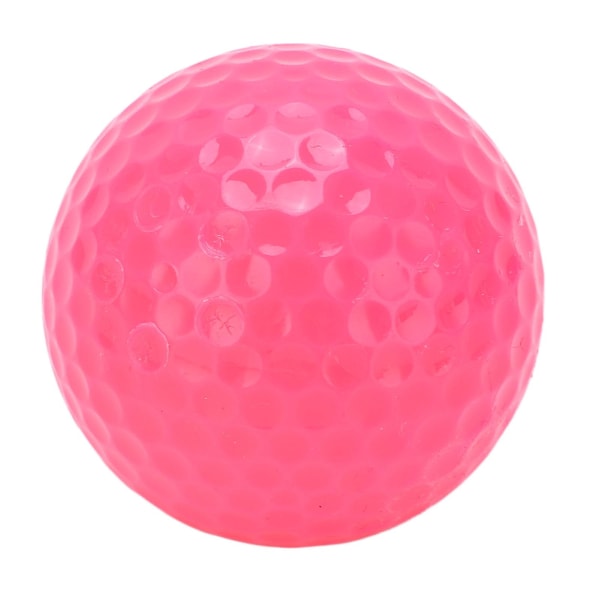 2-kerroksinen kelluva golfpallo, kelluva vesirata ulkourheilugolfharjoituspallot Pink