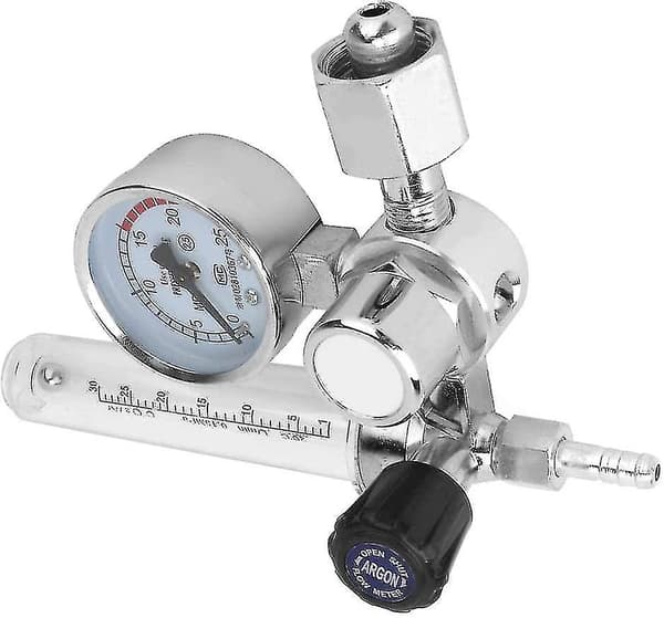 Flowmåler Regulator - CO2-MIG-TIG, CO2 Trykkmåler, Argon CO2 Flowmåler Regulator Trykkmåler Sveisedeler