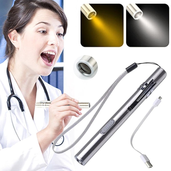 Mini Ficklampa Sjuksköterska Läkare Elev Pennor Check Pocket Torch Lamp