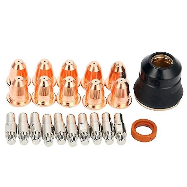 Plasmaelektrode Pr0110 Spiss 0.8 Pd0116-08 Skjoldkopp Pc0116 Diffusor Pe0106 Forbruksvarer For S45 Tor