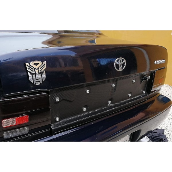 -för bil Autobot Sticker Par Chrome Finish Pvc Auto Emblem Transformers Autobot Biltillbehör