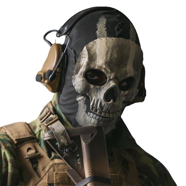 Call Of Duty Ghost Skull Mask Full Face Unisex For War Game Halloween Carnival Cosplay