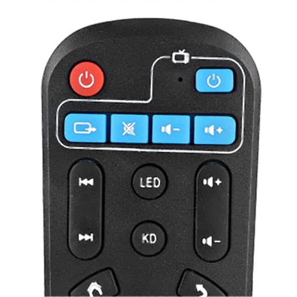 Erstatningsfjernkontroll for dekoderboks STB for T95Z Plus T95U Pro T95V Pro Q Plus QBOX