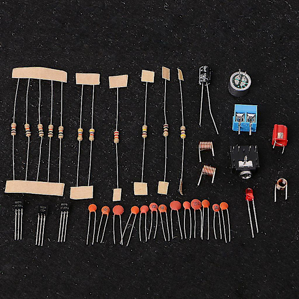 DIY Kit 88-108mhz FM Transmitter Frekvensmodulation Trådløs Mikrofonsæt