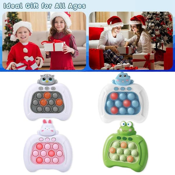 Pop It Fidget Leksak, Quick Push Spel Pop Fidget It, Quick Push Pop Bubble Spelmaskin, Pop It Controller Spel, Bubble Sensoriska Klämleksaker