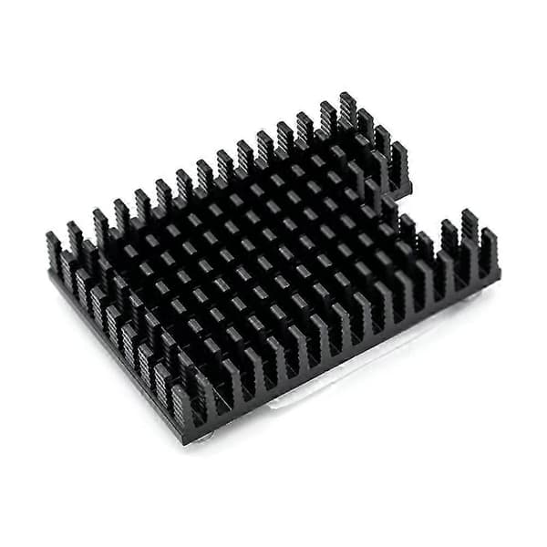 Raspberry Pi CM5 kjøleribbe i aluminium for forbedret kjøling for Compute Module 5 med termisk ledende silikon Black