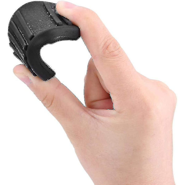 Pedalbelägg Cover Bil Pedalbelägg Cover Passar för Transit Caoutchouc Pedal, Transit Connect Broms (1 Par, Svart) (DP)