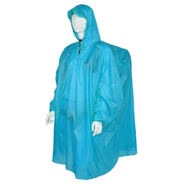 Lett og vanntett klatrebaggsekk-regnjakke Poncho Regnbeskyttelse for Camping Vandring Reise