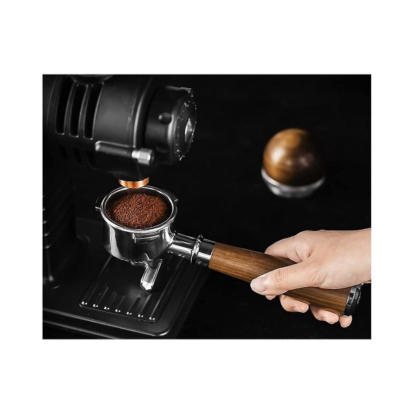 54 mm espresso portafilter, dobbel tut kaffe portafilter av med rustfritt stål portafilter og