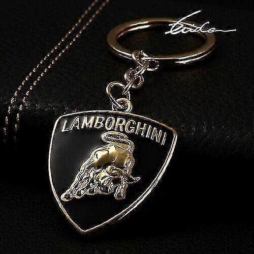 Metallinen seosauto-auton avaimenperä Lamborghiniin