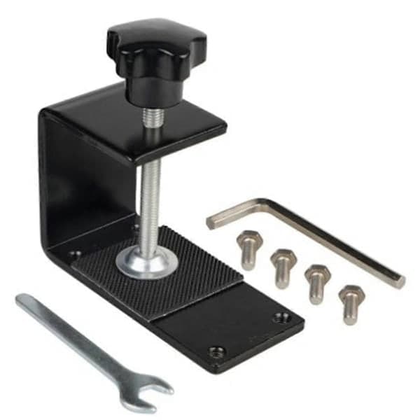 Sort metal SIM Racing Game USB håndbremseholder fast montering til håndbremse