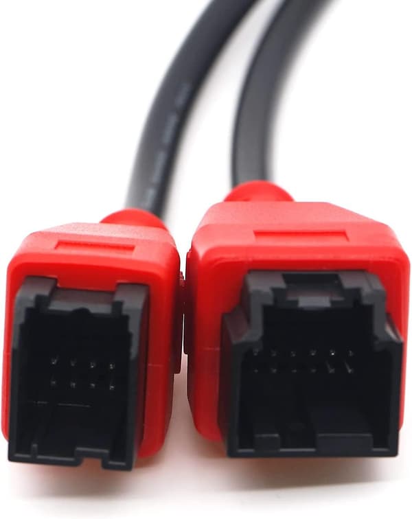 12+8 Pin Till Obd2 Säkerhetskabel För Sgw Fca-Utrustade Fordon För Diagnos, Kodning Och Programmering, Kompatibel Med Jscan App