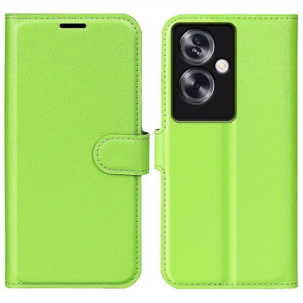 Oppo A79 5G Case Magneettiselle Litchi Texture -matkapuhelimen cover lompakolla ja jalustalla