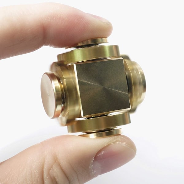 Fidget Cube Spinner, 4 Hastighetsväxlande Figitleksak för Fingrar