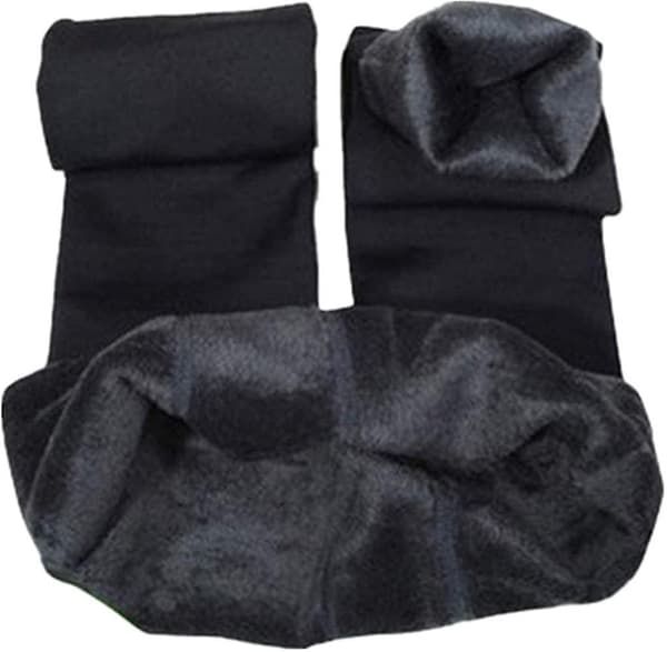 Fleeceforede vinterleggings for kvinner, varme leggings for kvinner, vinterforet