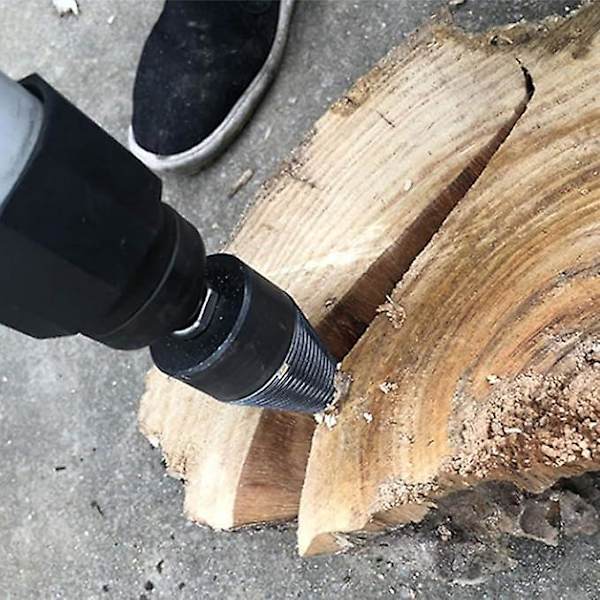 Træbearbejdningsbor til at flække træ Holdbart trækløverbor Kløveskrue Kegle Træslibeværktøj