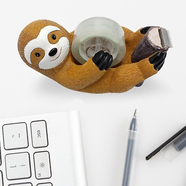 Fort Nite Sloth Tape Cutter Tape Dispenser Med Tape Til Børn Skole Kontorartikler