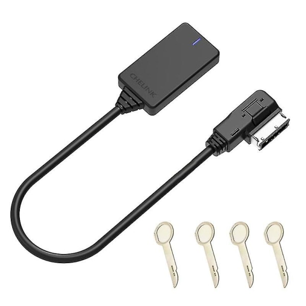 Ami Mmi Mdi Trådløs Aux Bluetooth Adapter Kabel Lyd Musikk Auto Bluetooth For A3 A4 B8 B6 Q5 A5 A