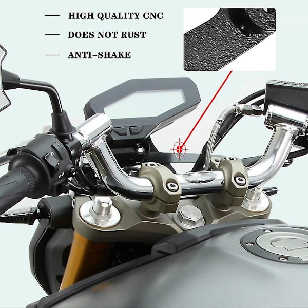 Ny til Yamaha Mt09 Fz09 Instrument Mobilholder Stabil Motorcykeltilbehør Stand Support Mt 09 Fz 09 2014 2015 2016