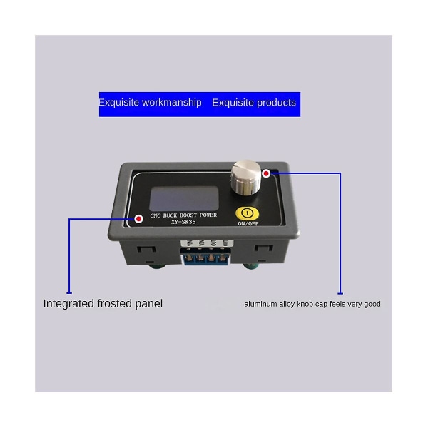 50w Dc Cnc Antihypertensiv Boost Converter 5-30v Justerbar power Ingång konstant spänning Så