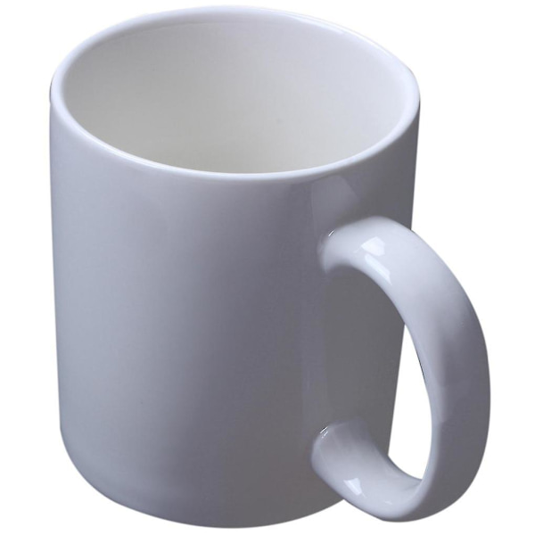 Design Vit Långfinger Mugg Nyhet Stil Blanda Kaffe Mjölk Kopp Rolig Keramisk Mugg 300ml Kapacitet