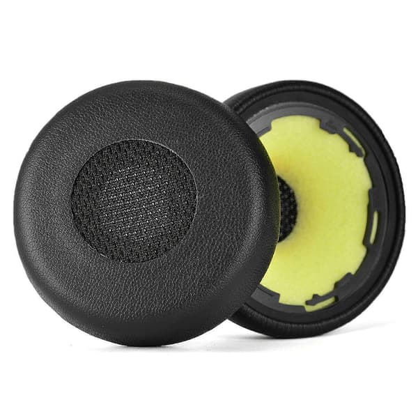 Ersättnings öronkuddar i läder, kuddöverdrag för -Jabra evolve 75 75+ / 75 75MS Headset