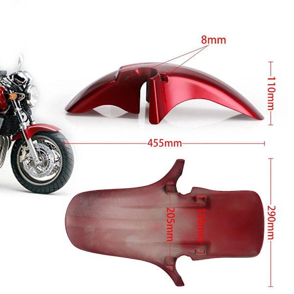 Forreste Skærm Mud Splash Guard Mudguards til CB250F CB600F CB900F CB1300 Hornet 250 600 900 CB600 Ho