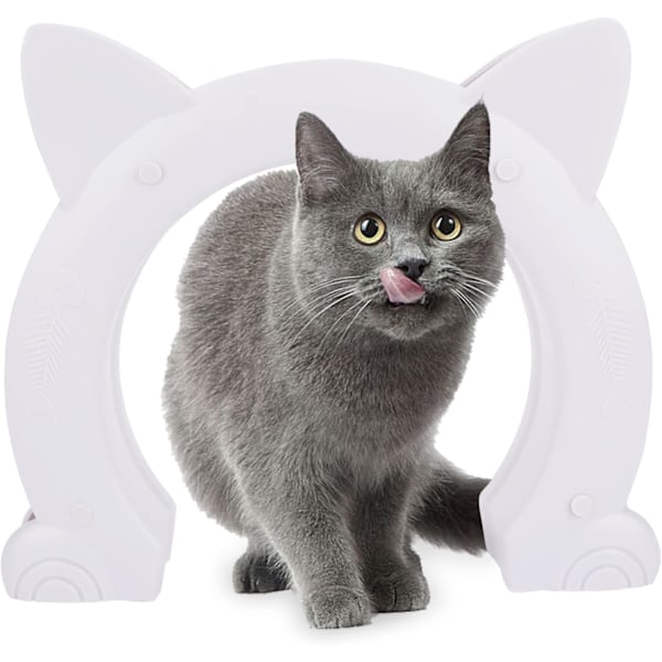 Katteluke (Hvit)