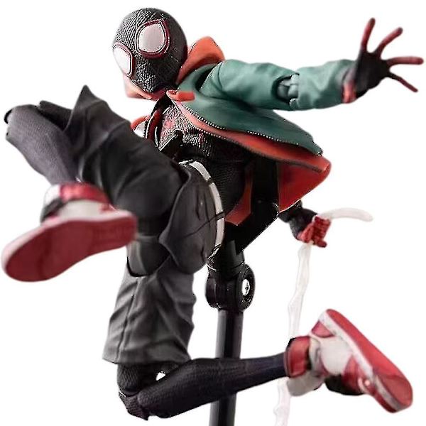 Spider-Man: Across The Spider-Verse Into The Verse Morales Toimintahahmosetti Fanien Kodin Sisustukseen