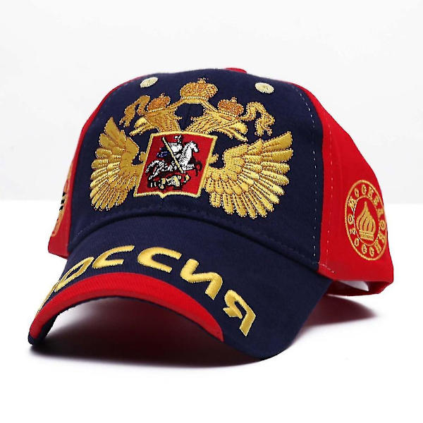 Fashion Sochi Russisk Caps 2017 Russland Bosco Baseball Caps Snapback Hatt Solskjerm Sports Caps For Mann Kvinne Hip Hop navy