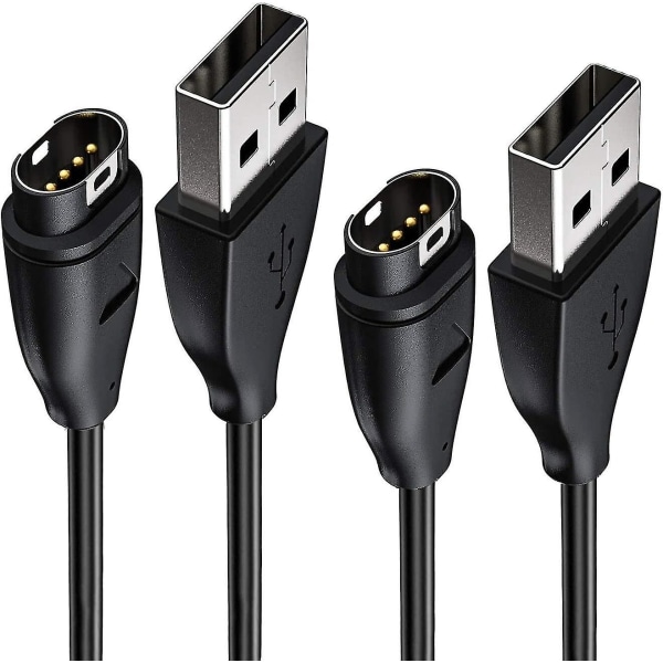 För Garmin Fenix ​​6 6s 6x Pro Sapphire Charger 2pack, Ankey Charger Kabel