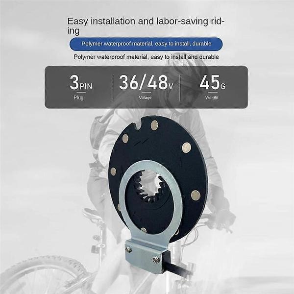 Elektrisk Cykel Pedal PAS System Assistent Sensor 8 Magneter Hastighetssensor Ebike Tillbehör Delar
