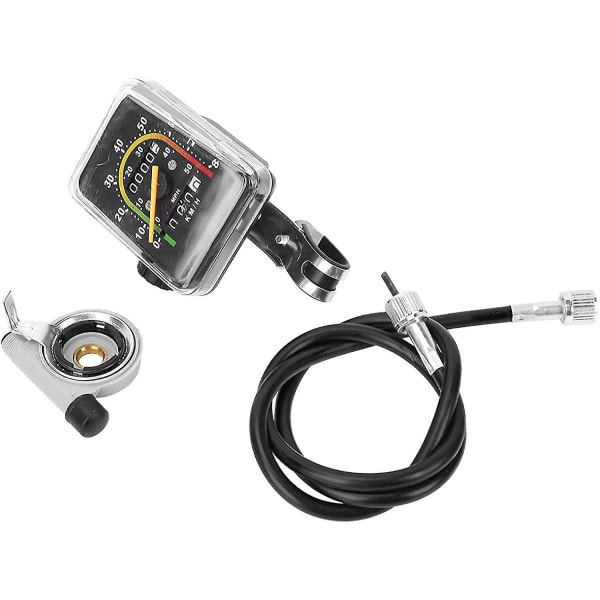 Cykel Speedometer, Cykel Speedometer Cykelcomputer Mountainbike kodebord Vandtæt mekanisk kilometertæller til cykler 26 tommer 27,5 tommer 28