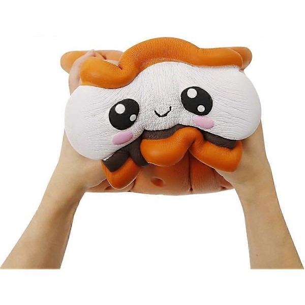 7,9 Tommer Squishies Jumbo Smore Kawaii Blød Langsomt Stigende Gigant Mad Squishies Stressaflastende Legetøj