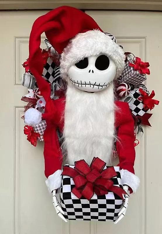 Jack Skellington Nightmare Bee Julekrans til Inngangsdør