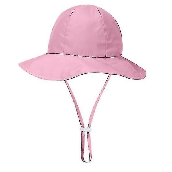 Solhatt Barnsolhatt Toddle Solskyddande Bucket Hat Leather Pink