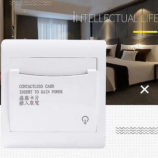 Med 3 Card Hotel House Gæsteværelse Væglæser Switch 40a Energibesparende Indsæt nøgle til Power-haoyi