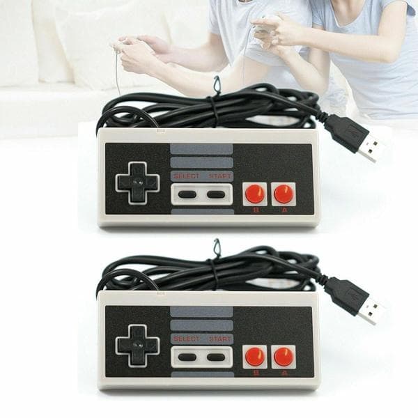 2-pack NES Classic-kontroller för Nintendo Classic Mini Edition, Klassisk