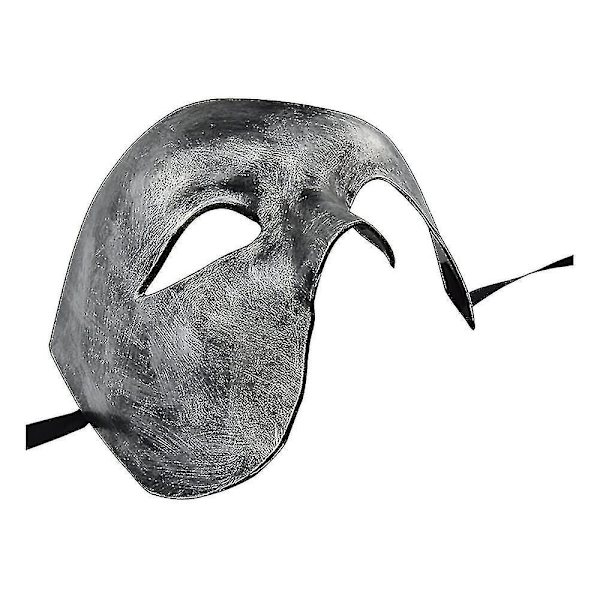 Halloween Karneval Halv Maske Fantom Antikk Fantom Of The Opera Ball Maske