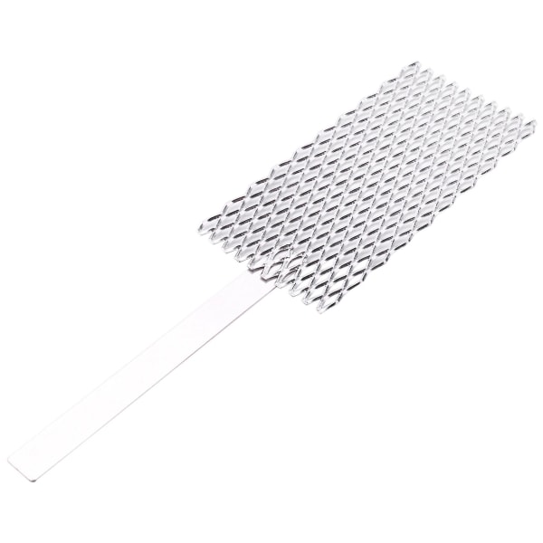 20 X 5 cm Mesh Platinized Titanium Anod Rhodium Smycken Plater Plater Tool Mesh med handtag Jewell