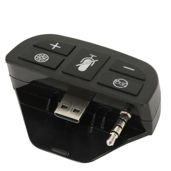 Stereoheadsetadapter til Xbox Stemmestyring 3,5 mm Stereolyd Jack Lydforbedrer til Xbox One til Xbox Series X/S