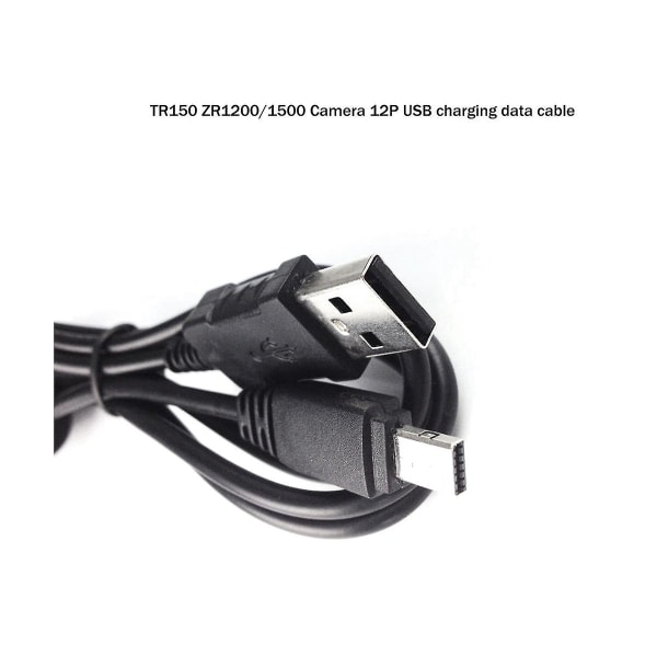 USB-kabel för Exilim Ex-s10 Ex-s12 Ex-z80 Ex-z77 Ex-z2 Ex-z9 Ex-z90 Ex-z2000 Ex-z2200 Ex-z2300 Tr20