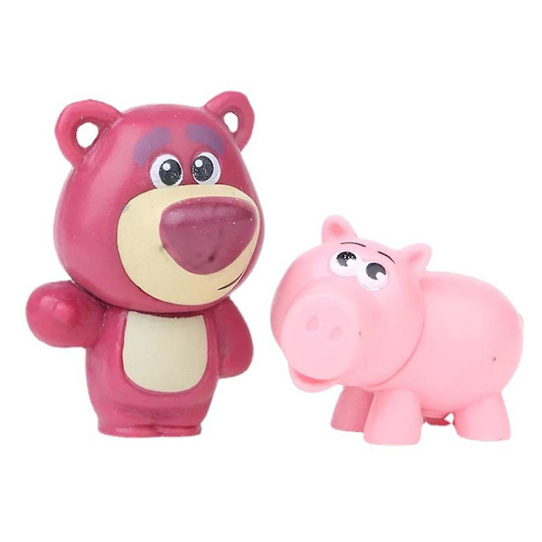 17 stk. Toy Story-figurer Mini-figurer Legetøjssæt, Tegneseriefigurer Samleobjekter Model Dukker Bordpynt til børn
