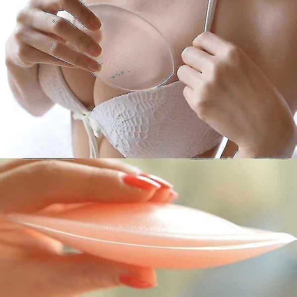 Silikon-bh-inlägg för bröstförstärkning Push Up-dekolletage